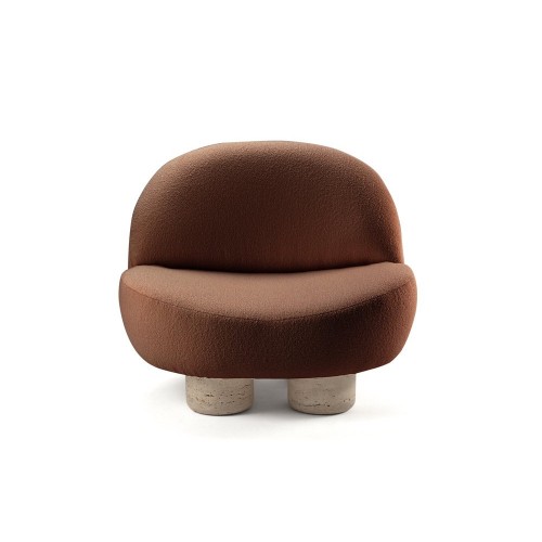 Collector Hygge 암체어 팔걸이 의자 골드 Boucle by Saccal Design House for 01495