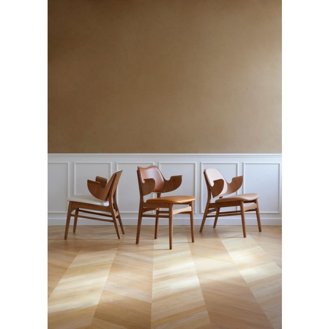 Hans Olsen Gesture 체어 의자 in 캔버스 & 블랙 Beech Sage 그린 by for 웜 노르딕 01388