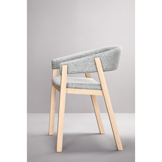 Missana (Designer) Oslo 체어 의자 in Gray by Pepe Albargues 01333