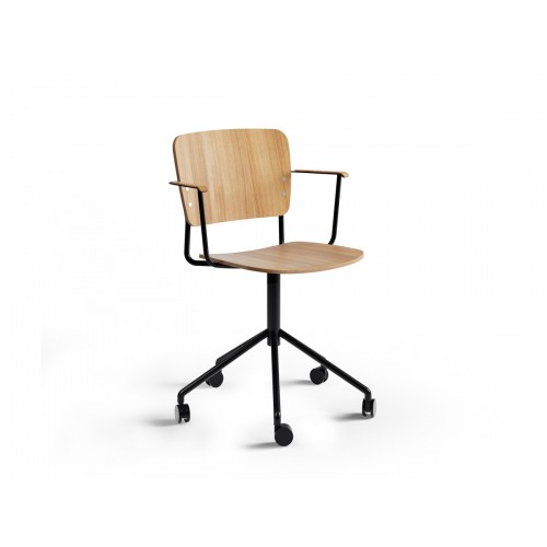 포지아 모노 오피스 체어 with 스위블 Base and 암레스트 Fogia Mono Office Chair Swivel Armrests 03709