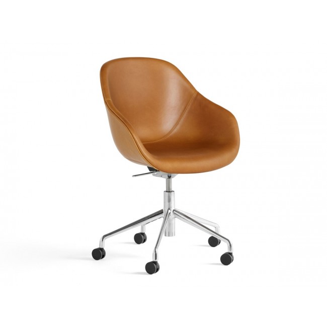 헤이 About a 체어 의자 AAC 155 스위블 Base with Castors - 레더 Hay Chair Swivel Leather 03696