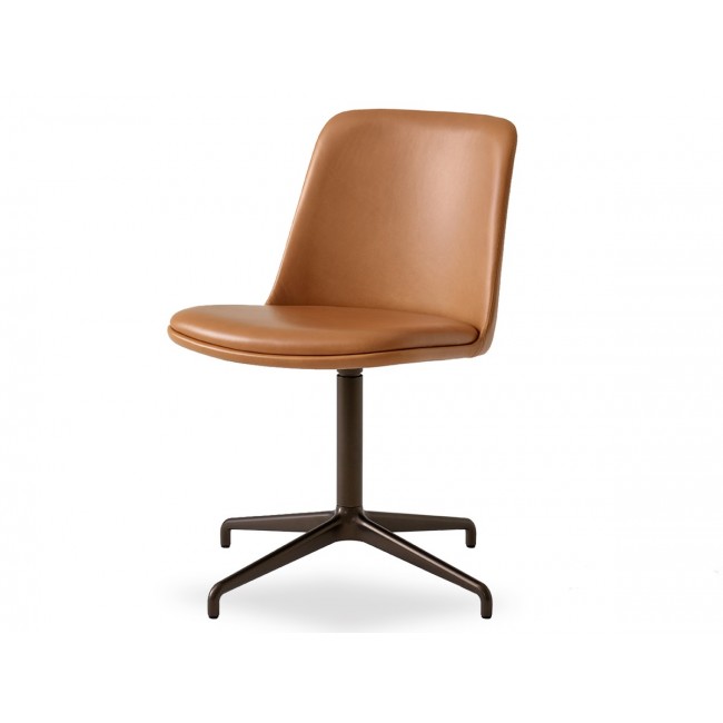 앤트레디션 HW14 Rely 오피스 체어 - 스위블 Base 레더 &Tradition Office Chair Swivel Leather 03661