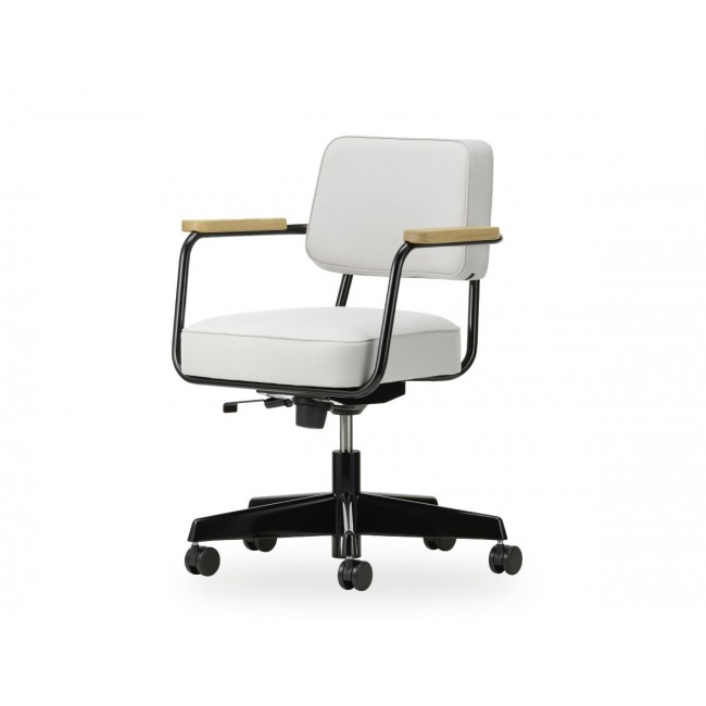 비트라 포토이 디렉션 피보탄트 회전형 스위블 체어 Blanc Colombe 에크루 Base Vitra Fauteuil Direction Pivotant Swivel Chair Ecru 03654