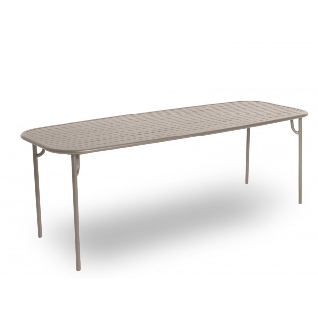쁘띠 프리튀르 Week-End 아웃도어 다이닝 테이블 - 직사각형 미디움 (leng_th: 180cm) Petite Friture Outdoor Dining Table Rectangular Medium (Length: 03151
