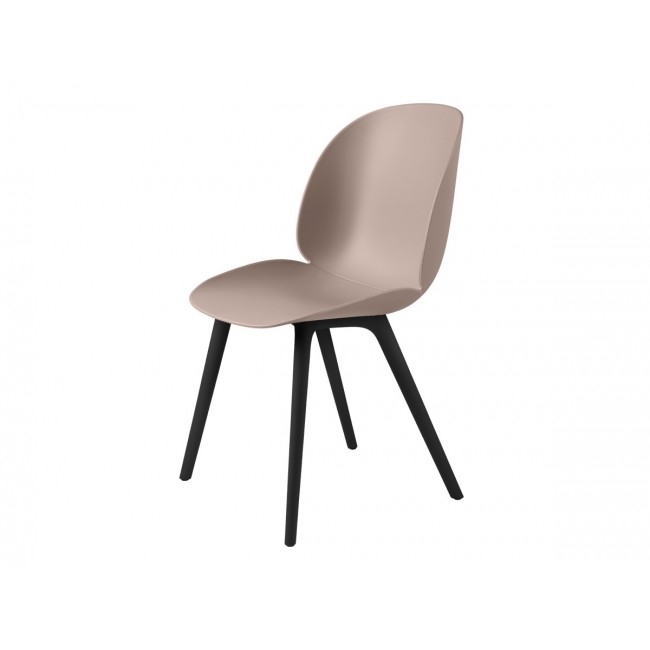 구비 BE이티엘E 다이닝 체어 의자 - 플라스틱 에디션 블랙 Legs Gubi Beetle Dining Chair Plastic Edition Black 02962