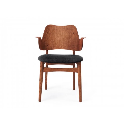 웜 노르딕 Gesture 다이닝 체어 의자 - Upholstered Seat Warm Nordic Dining Chair 02796