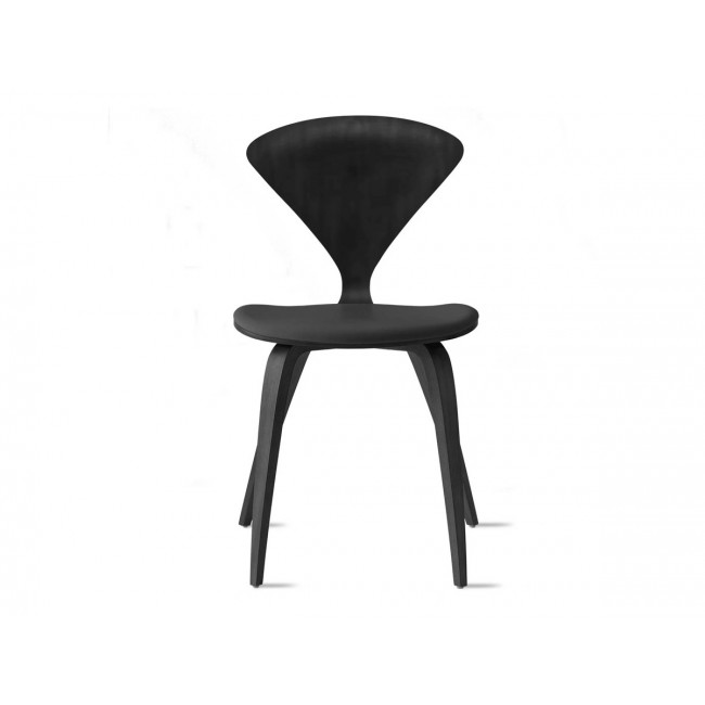 체르너 사이드 체어 - Seat Upholstered 레더 Ebony 프레임 Cherner Side Chair Leather Frame 02695