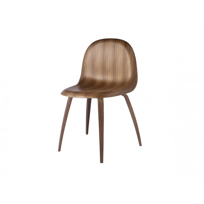 구비 3D 다이닝 체어 의자 - Wooden Base Oak Gubi Dining Chair 02664