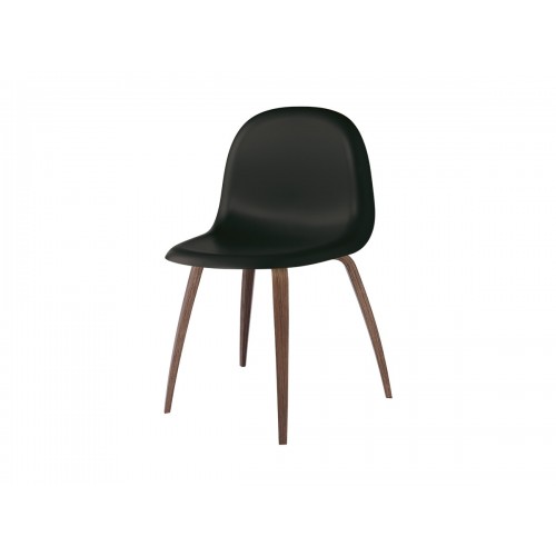 구비 3D 다이닝 체어 의자 - Wooden Base American 월넛 Gubi Dining Chair Walnut 02662