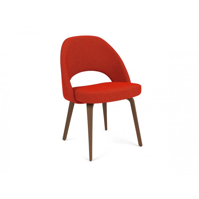 컨퍼런스 릴렉스 사이드 체어 - Wooden Base 놀 카토 패브릭 Knoll Studio Conference Relax Side Chair Cato Fabric 02518