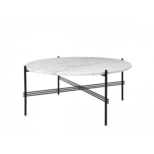 구비 TS Marble 커피 테이블 - 블랙 베이스 55cm Gubi Coffee Table Black Base 02153