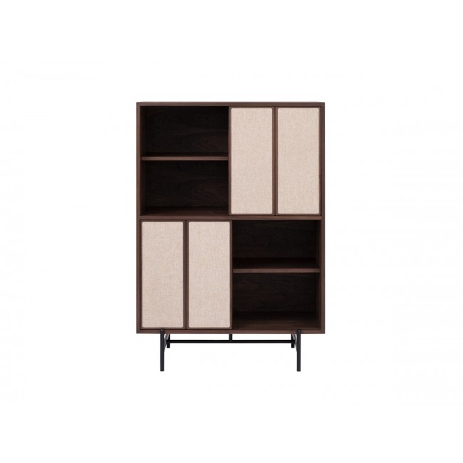 L.Ercolani 캔버스 Tall Cabinet - Front Upholstered Canvas 01807