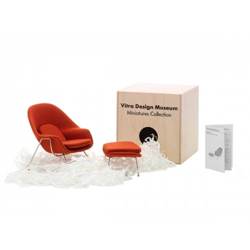 비트라 Miniature Womb 체어 의자 & 오토만 Vitra Chair Ottoman 04674