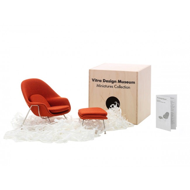 비트라 Miniature Womb 체어 의자 & 오토만 Vitra Chair Ottoman 04674