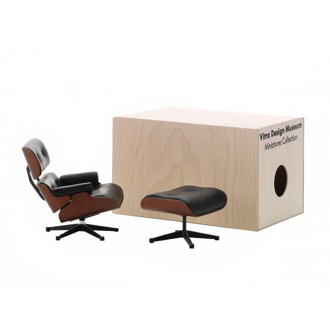 비트라 Miniature 임스 라운지체어 & 오토만 Vitra Eames Lounge Chair Ottoman 04652