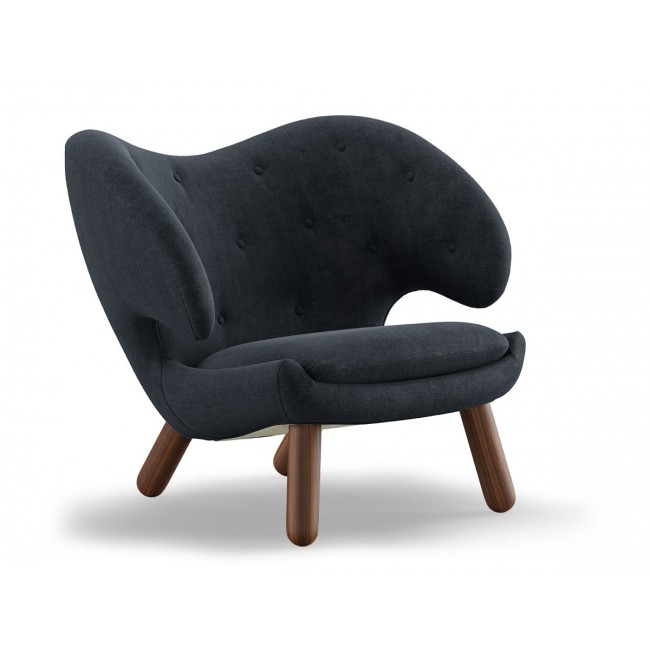 House of Finn Juhl Pelican 라운지체어 with Buttons 크바드라트 Remix 패브릭 (90% New 울 10% Nylon) Lounge Chair Kvadrat fabric Wool 01138