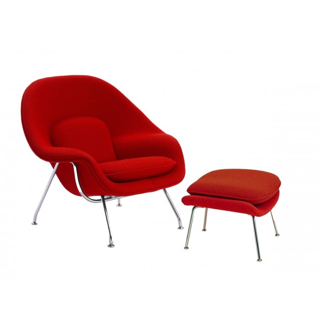 놀 Womb 체어 의자 And 오토만 - 릴렉스 ver_sion Knoll Studio Chair Ottoman Relax Version 01057