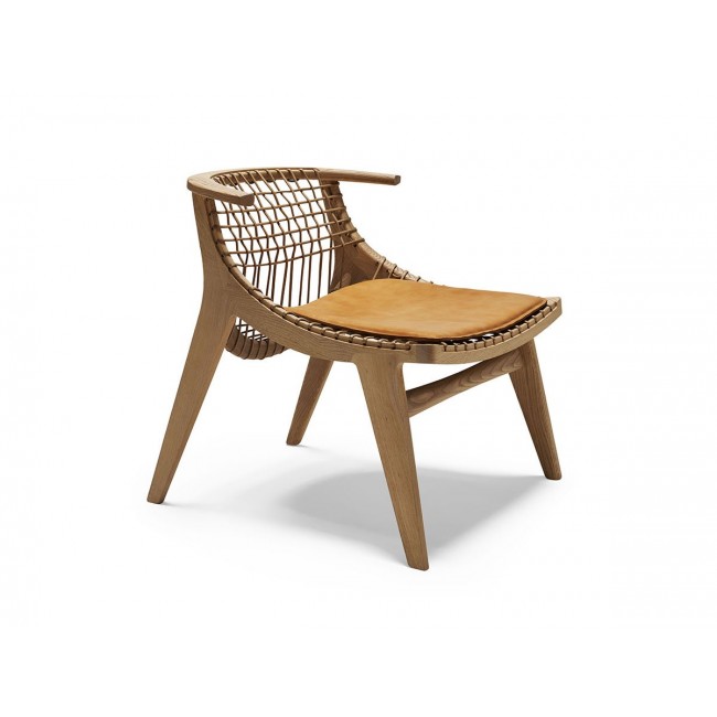 놀 Klismos 라운지체어 위드 쿠션 Knoll Studio Lounge Chair With Cushion 01052
