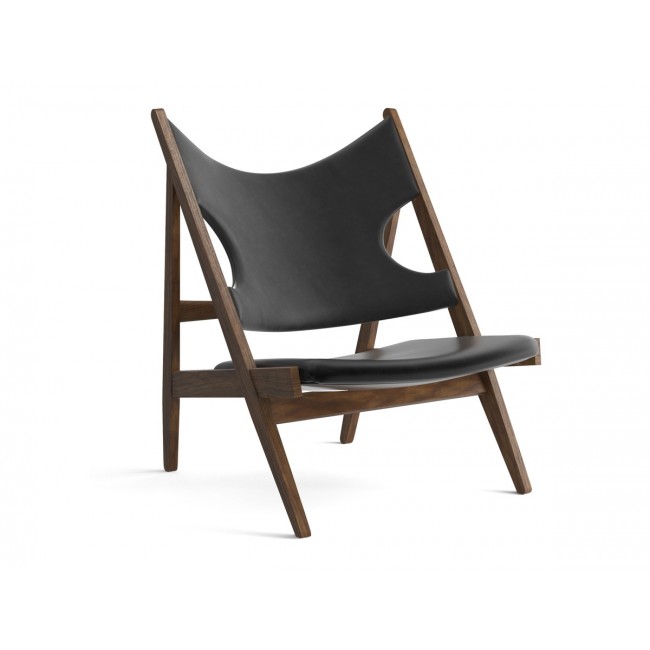 메누 Knitting 체어 의자 - 레더 월넛 프레임 Menu Chair Leather Walnut Frame 00947