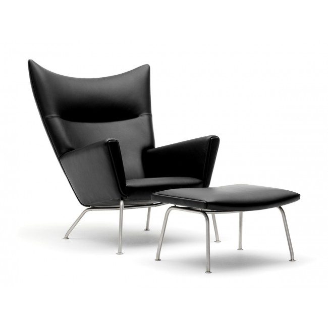 칼 한센 앤 선 CH445 윙 체어 WING체어 의자 in 로크 레더 Carl Hansen & Son Wing Chair Wingchair Loke leather 00829