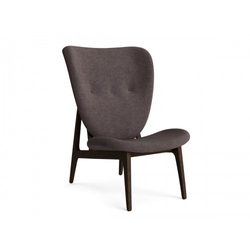노르11 코끼리 라운지체어 - Fully Upholstered 다크 스모크드 오크 프레임 NORR11 Elephant Lounge Chair Dark Smoked Oak Frame 00750