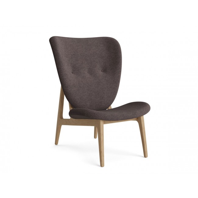 노르11 코끼리 라운지체어 - Fully Upholstered 다크 스모크드 오크 프레임 NORR11 Elephant Lounge Chair Dark Smoked Oak Frame 00750