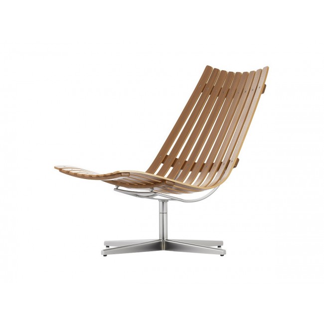 Fjordfiesta Scandia Nett 스위블 라운지체어 Swivel Lounge Chair 00708