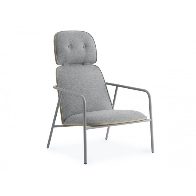 노만코펜하겐 Pad 라운지체어 - High Grey Steel Base Normann Copenhagen Lounge Chair 00705