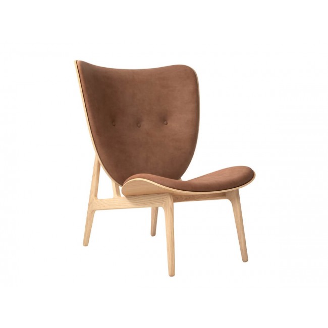 노르11 코끼리 라운지체어 - Vintage 레더 네추럴오크 NORR11 Elephant Lounge Chair Leather Natural Oak 00699