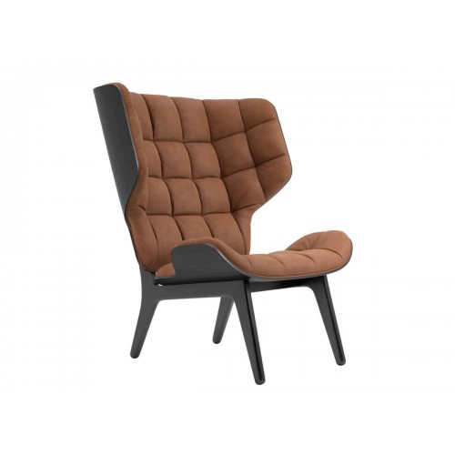 노르11 Mammoth 체어 의자 - Vintage 레더 네추럴오크 NORR11 Chair Leather Natural Oak 00695