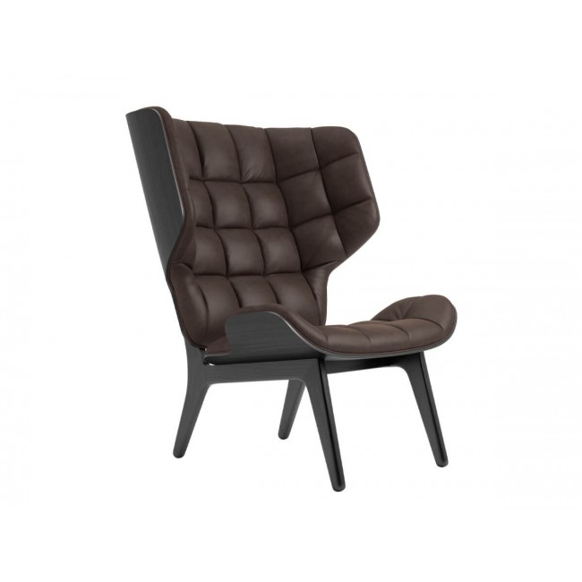 노르11 Mammoth 체어 의자 - Vintage 레더 네추럴오크 NORR11 Chair Leather Natural Oak 00695