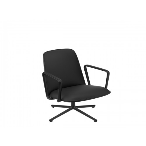 노만코펜하겐 Pad 라운지체어 Low 스위블 - 레더 Normann Copenhagen Lounge Chair Swivel Leather 00674