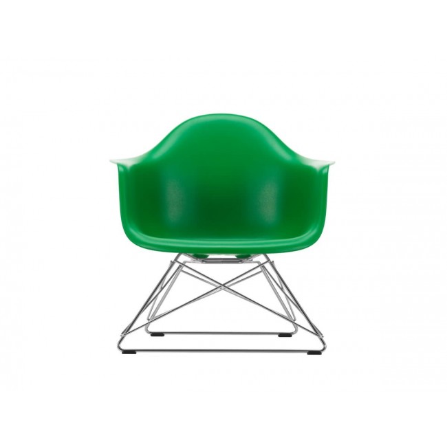 비트라 LAR 임스 플라스틱 암체어 팔걸이 의자 - 크롬 베이스 Vitra Eames Plastic Armchair Chrome Base 00582