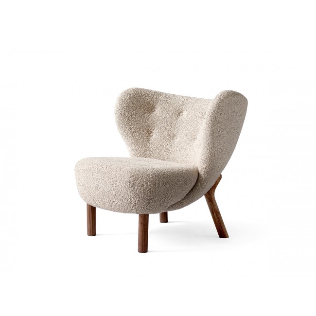 앤트레디션 VB1 Little Petra 라운지체어 화이트 오일 오크 Base &Tradition Lounge Chair White Oiled Oak 00572