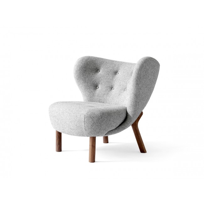 앤트레디션 VB1 Little Petra 라운지체어 화이트 오일 오크 Base &Tradition Lounge Chair White Oiled Oak 00572