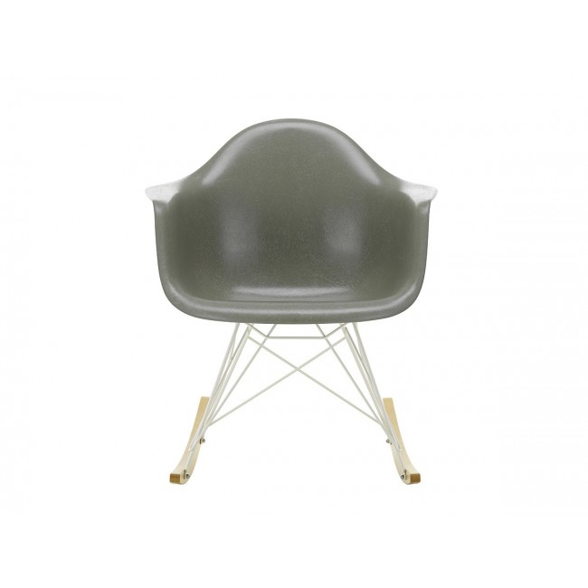 비트라 RAR 임스 파이버글래스 Rocking 체어 의자 - 골든 Maple Base Vitra Eames Fiberglass Chair Golden 00549