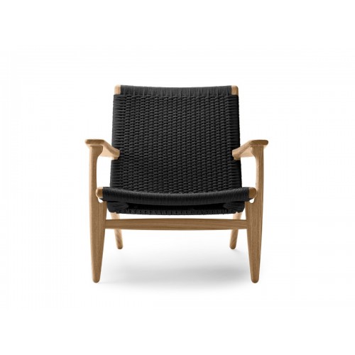 칼 한센 앤 선 CH25 라운지체어 블랙 Paper Cor_d Seat Carl Hansen & Son Lounge Chair Black Cord 00524