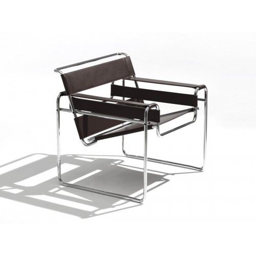 놀 Wassily 라운지체어 스피니백 벨팅 레더 Knoll Studio Lounge Chair Spinneybeck Belting Leather 00518