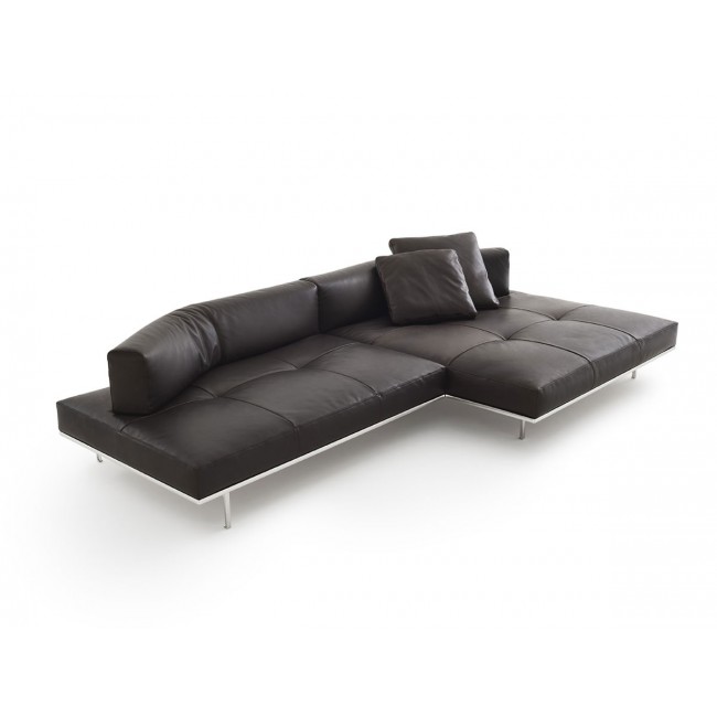 놀 Matic Three Seater 모듈러 소파 (체이스 롱그 버전) Knoll Studio Modular Sofa With Chaise Longue 00316