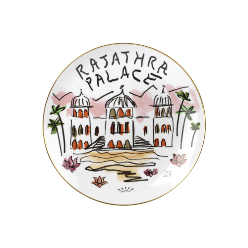 지노리 1735 Designer 접시 Rajathra PA레이스 Ginori plate Palace 01184