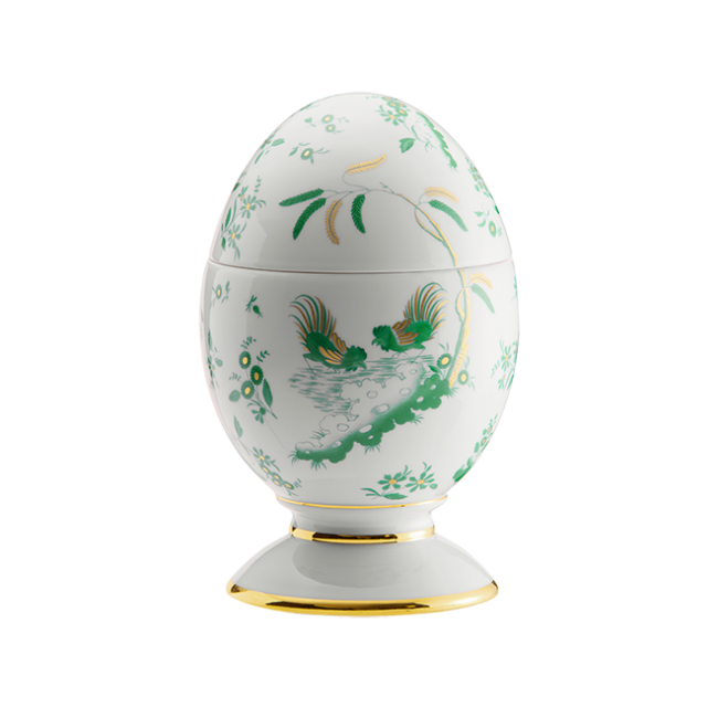 지노리 1735 라지 에그 Oro Di Doccia Giada Ginori Large egg 01173