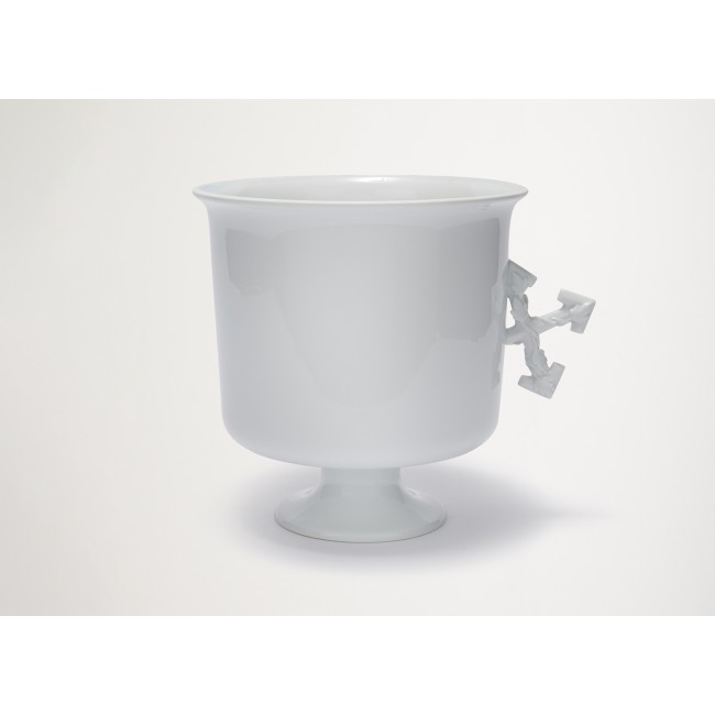 지노리 1735 포셀린 화병 꽃병 cachepot Ivy Arrow OFF-화이트 C/O Ginori Porcelain vase Off-White™ 01158