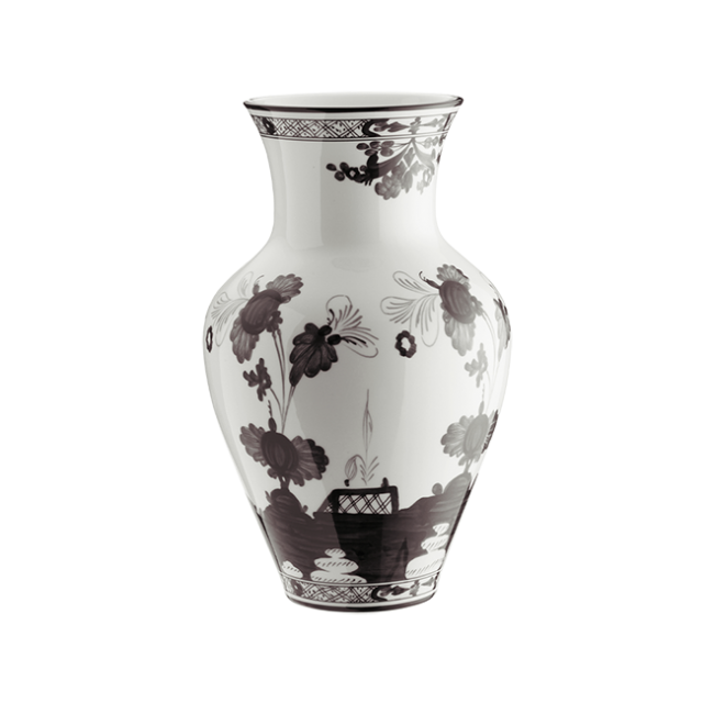 지노리 1735 라지 Ming 화병 꽃병 오리엔트E Italiano Albus Ginori Large Vase Oriente 01154