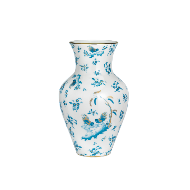 지노리 1735 라지 Ming 화병 꽃병 Oro di Doccia Turchese Ginori Large Vase 01137