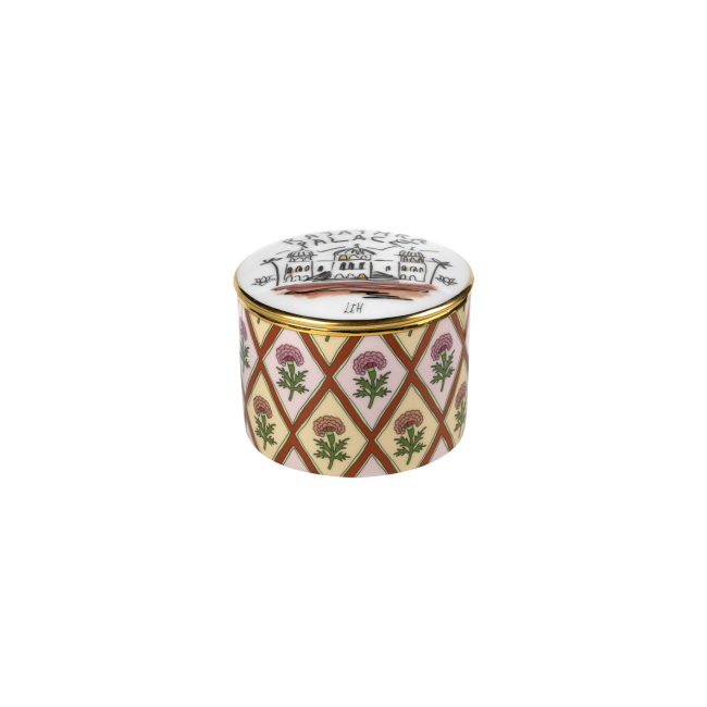 지노리 1735 포셀린 box Rajathra PA레이스 Ginori Porcelain Palace 01033
