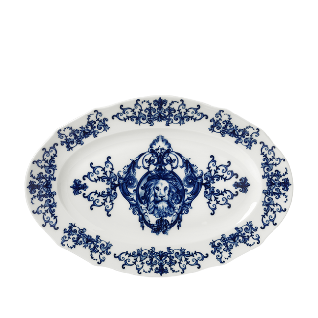 지노리 1735 플래터 Babele Blu Ginori Platter 00893