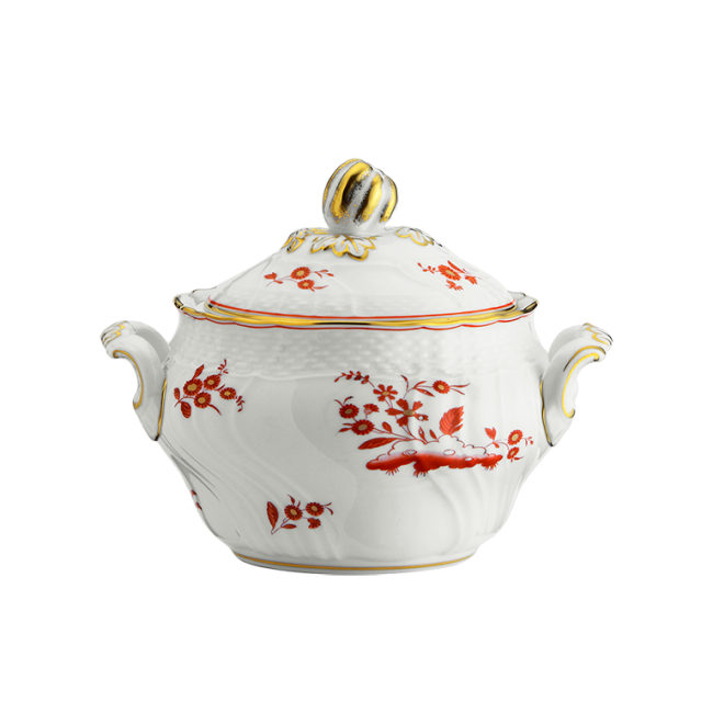 지노리 1735 Tea sugar 볼 Galli Rossi Ginori bowl 00724