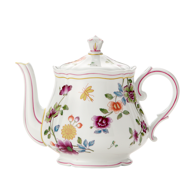 지노리 1735 티포트 Granduca Coreana Ginori Teapot 00679