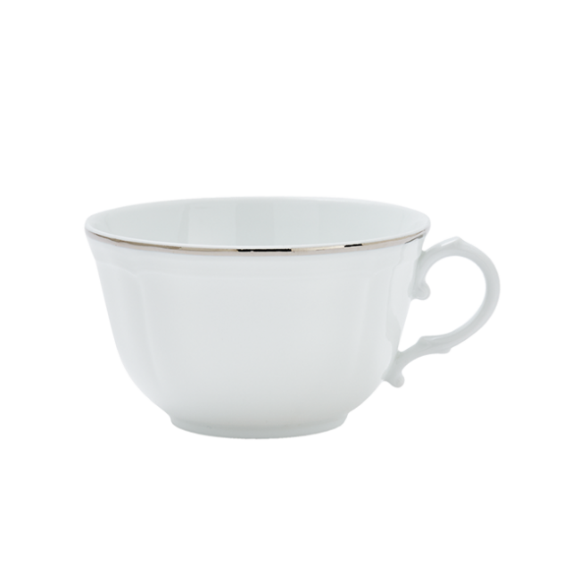 지노리 1735 Tea cup Corona platino Ginori 00454