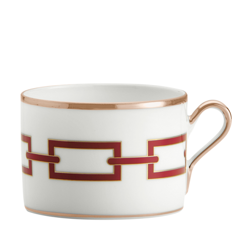지노리 1735 Tea cup Catene Scarlatto Ginori 00445
